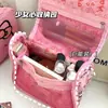 Nueva y linda bolsa de maquillaje con temática de gato para mujer, diseño elegante, portátil, gran capacidad, perfecta para viajes, artículos de tocador y productos para el cuidado de la piel, venta al por mayor con envío gratis