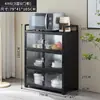 Aparador Vitrina Gabinete de Cocina para el Hogar Gabinete Multifuncional para Té Gabinete de Aleación de Aluminio Gabinete de Almacenamiento Gabinete Organizador
