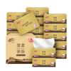 Papel de Seda Qingfeng Edición Dorada, 120 Hojas, Paquete Grande para el Hogar, Papel Higiénico, Servilletas, 24 Paquetes, Caja para Mayoristas, Dropshipping
