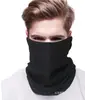 Máscara de Proteção Solar, Lenço de Cabeça Seamless Branco e Preto, Lenço Mágico Multifuncional, Máscara de Cor Sólida Anti-UV