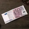 Carteira Lona Transfronteiriça Notas Estrangeiras Dólares Americanos Euros Criativa Curta Leve Porta Cartões Pronta para Personalização