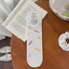 Meias Fofas de Desenho Animado de Cachorro Meia-panturrilha Meias de Meia-panturrilha Femininas Meias Empilhadas Tendência ins Verão Finas Respiráveis Meias Longas Atacado