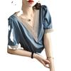 Entrada de comércio exterior Luxo Bordado Oco 2023 Verão Nova Moda Casual Cintura Solta Vestido Emagrecedor para Mulheres