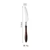 Mango de madera con forma de calabaza, juego de cubiertos de acero inoxidable 304, que incluye cuchillo para bistec, tenedor, cuchara y cuchara de postre, adecuado para comidas de estilo occidental