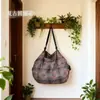 Bolsa de Compras Dobrável Verde Japonesa Viagem Ombro Portátil Espessada Bolsa de Compras de Vegetais Supermercado Bolsa Verde Bolsa de Transporte 210D