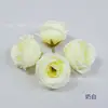 Flor de Camélia Artificial Pequena 5cm Camélia em Vaso Arranjo Floral para Paisagismo Buquê de Flores Artificiais Acessórios Para Vestido Acessórios de Adorno de Cabeça