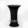 Juego de mesa de bar elástica para cócteles, mantel elástico, juego de mesa de bar, funda para mesa de comedor, tela elástica de licra, logotipo imprimible