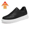 Zapatos transpirables invisibles con aumento de altura para hombre, zapatos de suela suave de primavera para hombre, zapatos casuales para jóvenes, ligeros, transpirables, zapatos blancos MD