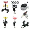 Suporte de Aerógrafo Modelo para Pintura com Aerógrafo, Aerógrafo para Nail Art, Suporte para Bomba de Aerógrafo, Suporte de Metal para Aerógrafo, Suporte Fixo