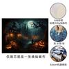 TEMU Bruxa e Abóbora Quarto Pendurado Pintura Pintada com Spray Núcleo de Lona Fantasma Morcego Festa de Halloween Pintura Decorativa