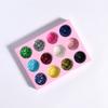 Joyería para uñas venta caliente transfronteriza 12 colores brillo polvo fino brillo polvo lentejuelas hexagonales pequeñas flash color seda lote de seda