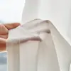 Fio phantom espessado translúcido mas não transparente, à prova de garras de gato, bom caimento, fio branco, cortina de voil, cortina pronta, divisória de quarto