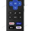 Adecuado para control remoto de TV ROKU con protección contra conexión inversa