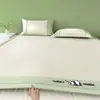 2026 Nuevo Juego de Verano para Cama de Estudiante Esterilla Refrigerante de Ratán Hielo Juego de Dos Piezas Sábana Refrigerante de Hielo Juego de Tres Piezas