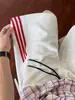 Pantalones Cortos Deportivos de Talla Grande 150 kg Estilo Americano con Tres Rayas para Hombres y Mujeres, Shorts Casuales de Verano, Pantalones Anchos Sueltos y Versátiles
