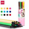 Deli 7060 Caneta Aquarelável Lavável Crianças do Jardim de Infância Alunos do Ensino Fundamental Conjunto de Pincéis de Pintura Arte Especial Pintura de Grafite