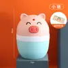 Porta-palitos fofo tipo prensa com tema de animal de estimação para uso doméstico, personalizado e criativo, dispensador automático de palitos pop-up adorável, decoração de mesa de alto valor estético