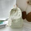 Mochila Transfronteiriça Nova de Grande Capacidade Sensação de Alto Nível Fofa Mochila Escolar de Classe Menina Fresca Casual Leve