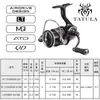 Dawa 23 Modelo Nuevo Carrete Giratorio Tatula Spider Carrete para Pesca con Señuelo de Agua Dulce para Lubina