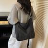 Bolso Bandolera de Lona para Estudiantes Universitarios Transfronterizos Estilo Ropa de Trabajo Británica Japonesa y Coreana Bolso Casual para Mujer Mochila de Gran Capacidad