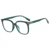 Gafas de Celebridad de Internet de Montura Grande Anti-Luz Azul para Hombres y Mujeres, Cara Lisa, Se Pueden Combinar con Lentes Planos de Prescripción, Logo Personalizado de Fábrica de Origen