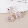 Heidi Belleza de Hielo Estrella de Cinco Puntas Cuentas de Agujero Recto Cuentas Sueltas Accesorios para Joyería Hecha a Mano DIY Materiales para Cadena de Teléfono Cuentas