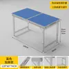 Mesa Plegable Escritorio Plegable Portátil para Uso en Exteriores Mesa Rectangular Promocional para Eventos de Negocios y Ceremonias de Inauguración Mesa y Sillas de Comedor