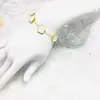Venda Quente Transfronteiriça 15 Flores de Cinco Folhas Grandes Pulseira Colar Brincos Aço Inoxidável 18K Flor de Cinco Folhas Fritillaria Lado Único Joias