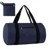 Bolsa de Viaje Personalizada de Fábrica, Bolsa de Equipaje Tipo Cubo Plegable de Gran Capacidad, Bolsa Deportiva y de Fitness Ligera Multifuncional para Exteriores