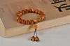 Cipreste Taihang 8mm Pingente Flor de Ameixa Cordões de Rolo para DIY Pulseira de Círculo Único Cipreste Envelhecido Alto Teor de Óleo Contas de Buda Rosário