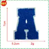 Venta Caliente Transfronteriza Color Alfanumérico Toalla Tela Bordada Calcomanías Parche de Ropa Zhangzai Marcado Codificado Hecho a Mano