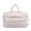 Nueva Moda Proceso Chaqueta de Plumas Material Bolso de Mamá Niños Bolsa Colgante para Coche Gran Capacidad Ligera Bolsa de Tote Bolso para Madre y Bebé