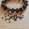 Pulsera Espaciador de Cristal para Joyería Espaciador de Silicona Perla Jade Pulsera de Gama Alta Antideslizante Goma Resistente Transparente