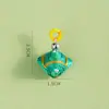 Festival del Bote del Dragón Cadena Colorida Zongzi DIY Colgante Portátil Hecho a Mano Pulsera para Niños con Cuentas Pulsera de Hilo Rojo para Mujeres