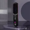Peine Plancha Inalámbrico Transfronterizo Peine Plancha para el Cabello de Iones Negativos Peine Portátil de Doble Propósito para Alisar y Rizar el Cabello