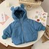 Ropa de abrigo para niñas, Terciopelo de Otoño e Invierno, Ropa de abrigo de Invierno, Chaquetas gruesas acolchadas de algodón para niños, Ropa gruesa acolchada de algodón para bebés niñas, Ropa de invierno para niños