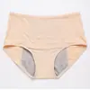 Paquete de 10 Bragas Menstruales de Malla a Prueba de Fugas para Mujer, Cintura Alta, Talla Grande, Grado de Exportación A