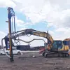 Escavadeira Modificada para Sondagem Down-The-Hole, Perfuração Espiral, Perfuração de Ancoragem de Haste de Âncora, Perfuração de Furo Guia de Túnel, Máquina de Perfuração Hidráulica de Rocha