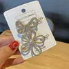 Conjunto de 8 Peças de Presilhas de Cabelo de Pérola Estilo Coreano Combinação de Presilhas Clip de Celebridade Cyber Headress Presilha Lateral para Franja Acessórios Mais Vendidos
