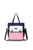 Bolsa de Tutoría para Estudiantes Nuevos, Bolso Cruzado Casual de Aspecto Elegante, Bolsa de Arte para Tutoría de Verano para Estudiantes de Primaria y Secundaria con Logo Impreso