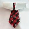 Nuevo fabricante transfronterizo en stock mascota Navidad corbata pajarita Velcro británico guapo collar para perro corbata copo de nieve