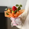 Amazon Transfronterizo Diosa Hilo de Tejer Cubo Ramo de Flores Artificiales Decoración Girasol Esponjoso Pequeño Regalo Venta al por Mayor Transfronteriza