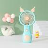 Ventilador Pequeno Novo Transfronteiriço Carregamento USB Três Velocidades Estudante Portátil ao Ar Livre Mini Portátil de Mão Pequeno Ventilador