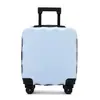 Maleta de Carrito de Dibujos Animados para Niños con Patrones y Logotipo Personalizables, Maleta Pequeña de Cabina con Ruedas Universales, Maleta de Viaje para Niños Pequeños