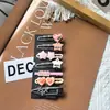 Pinza Metálica para el Cabello para Flequillo, Pasador de Flequillo de Verano, Pinza de Pato Linda para Niña, Accesorio para el Cabello para Niños