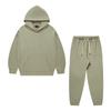 Ropa Infantil de Xinjiang Marca de Tendencia Europea y Americana Niebla Pequeño, Mediano y Grande Infantil Algodón Terry 340g Conjuntos para Niños y Niñas