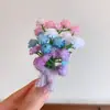 Pinzas para el pelo de flores estrelladas de colores para niños, Pasadores de ramo de hadas para bebé, Accesorios para el pelo estilo bosque para niñas