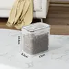 Balde Espesso para Armazenamento de Grãos de Comércio Exterior Balde para Armazenamento de Ração para Gatos Lata Selada à Prova de Umidade Lata para Ração de Cachorro Balde para Ração de Animais de Estimação Caixa para Ração de Gatos