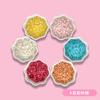 Fornecimento Direto da Fábrica Açúcar Colorido Comestível 130g Engarrafado Série 6 Mesh Decoração de Bolos Confeitaria Ocidental Ornamentos