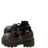 Saia Retrô com Estilo Britânico JK Primavera Marrom Novo 2025 Sapatos de Plataforma de Couro Japoneses Sapatos Mary Jane Femininos
